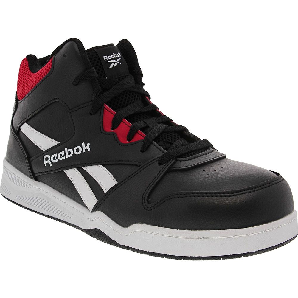 Reebok Work Bb4500 Mid RB4132 Composite Toe Mens Work Shoes Black