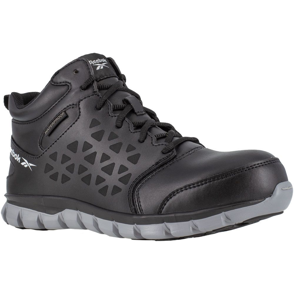 Reebok Work Rb414 Composite Toe Work Shoes - Womens Black Grey