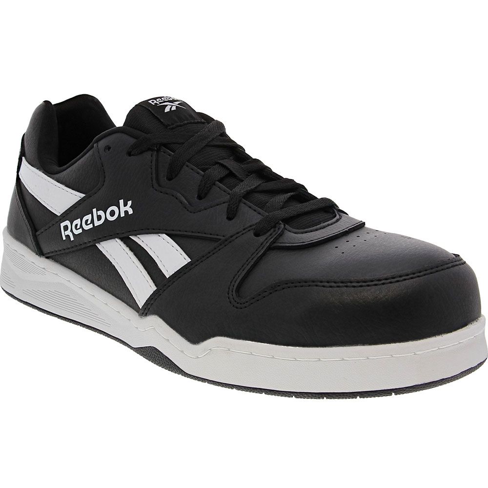 Reebok Work BB4500 Low RB4162 Mens Composite Toe Work Shoes Black White