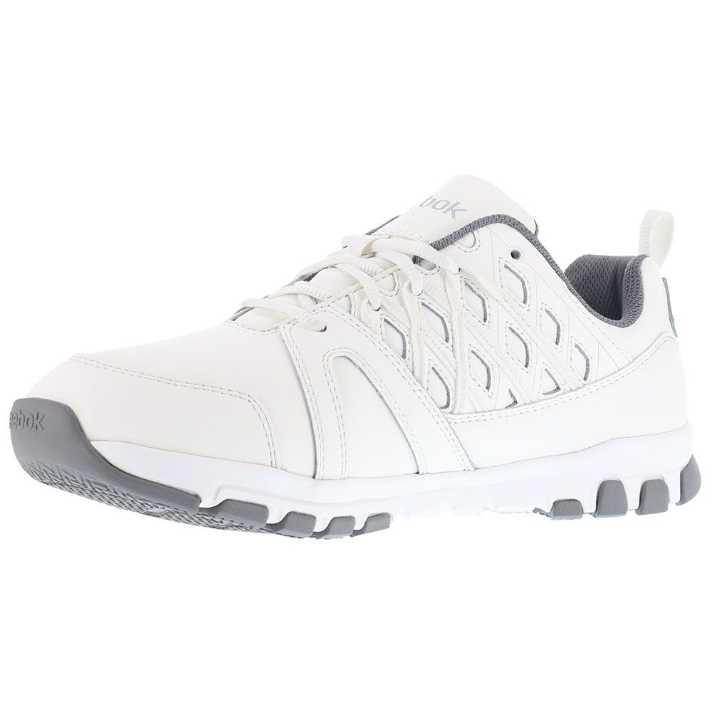Reebok Work Sublite RB424 Esd Soft Toe Womens Work Shoes White Back View