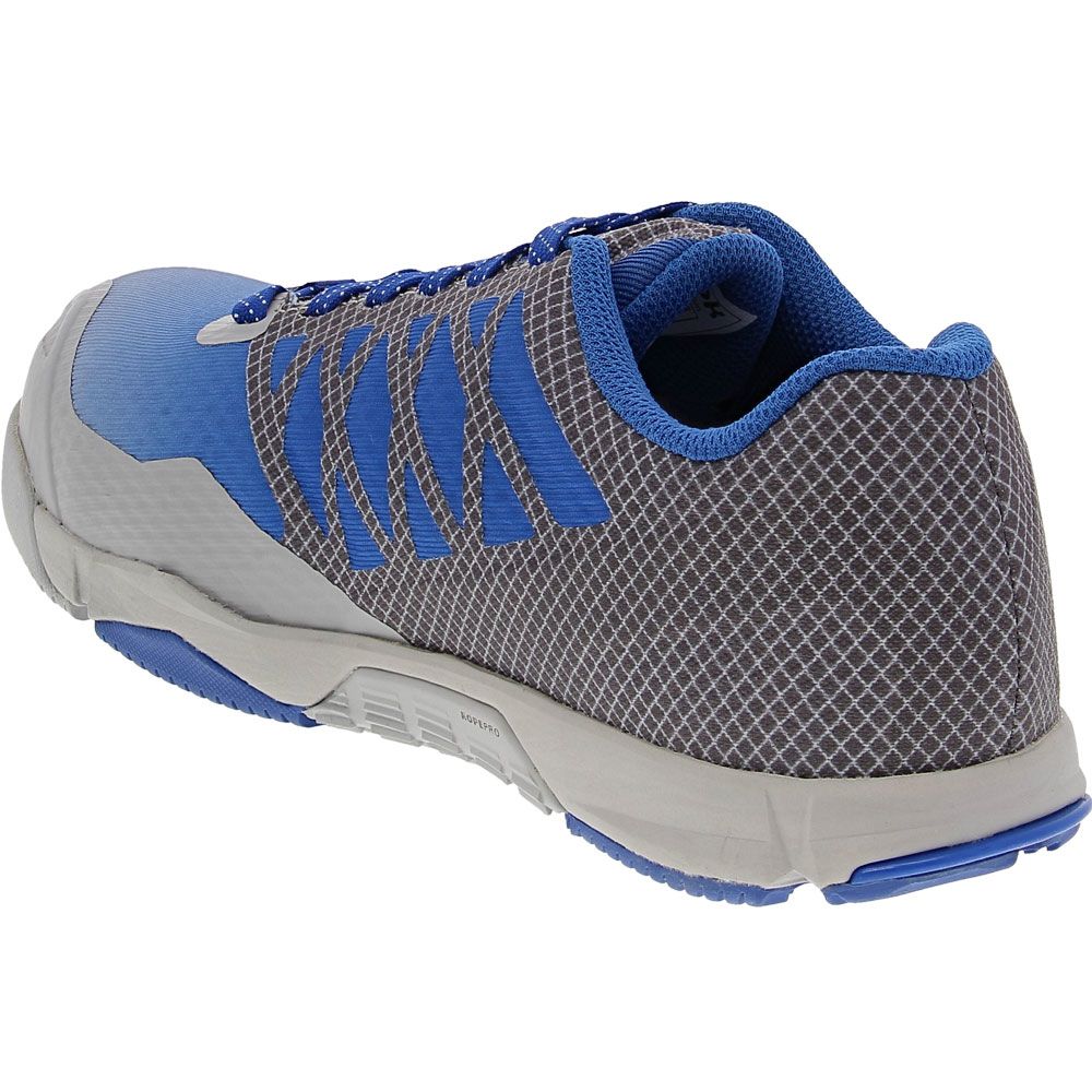 Reebok Work Speed TR RB 452 Comp Toe Womens Work Shoes Grey Blue Back View