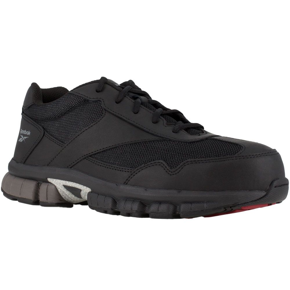 Reebok Work Rb459 Composite Toe Work Shoes - Womens Black Silver