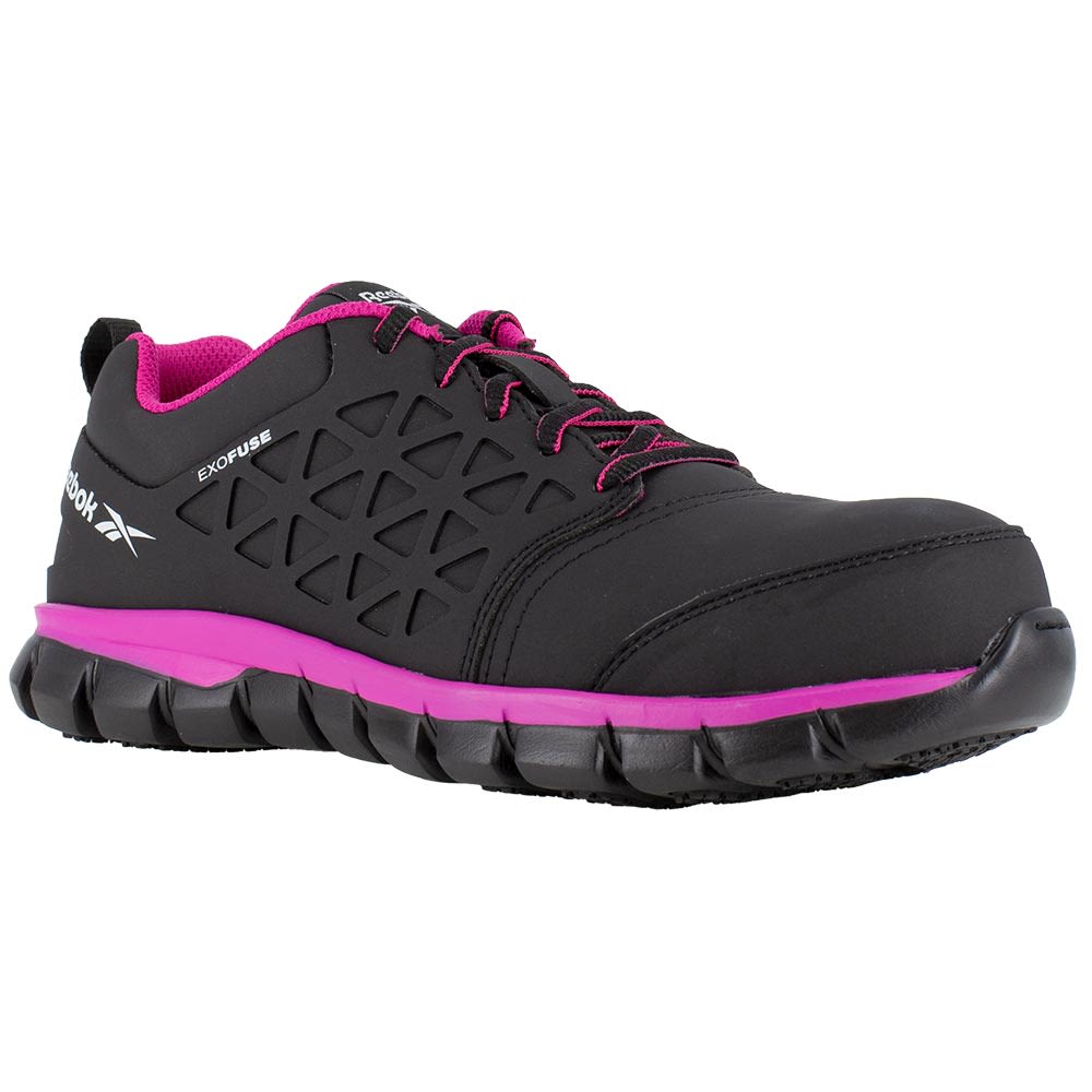 Reebok Work Sublite RB491 EH Safety Toe Work Shoes - Womens Black
