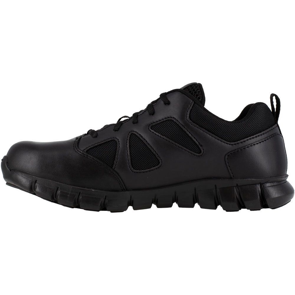 Reebok Work Rb8105 Non-Safety Toe Work Shoes - Mens Black Back View
