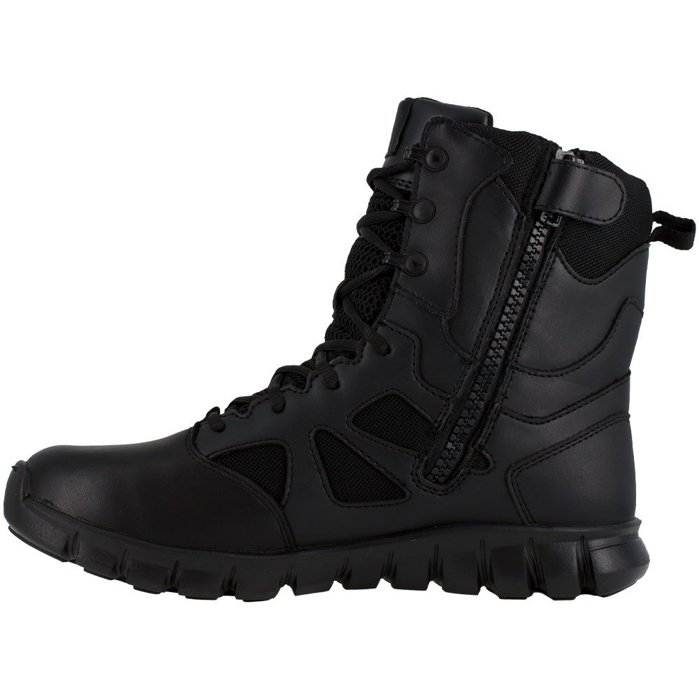 Reebok Work Rb8806 Non-Safety Toe Work Boots - Mens Black Back View