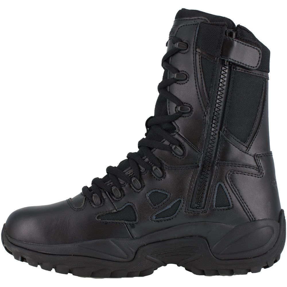 Reebok Work Rb8875 Non-Safety Toe Work Boots - Mens Black Back View