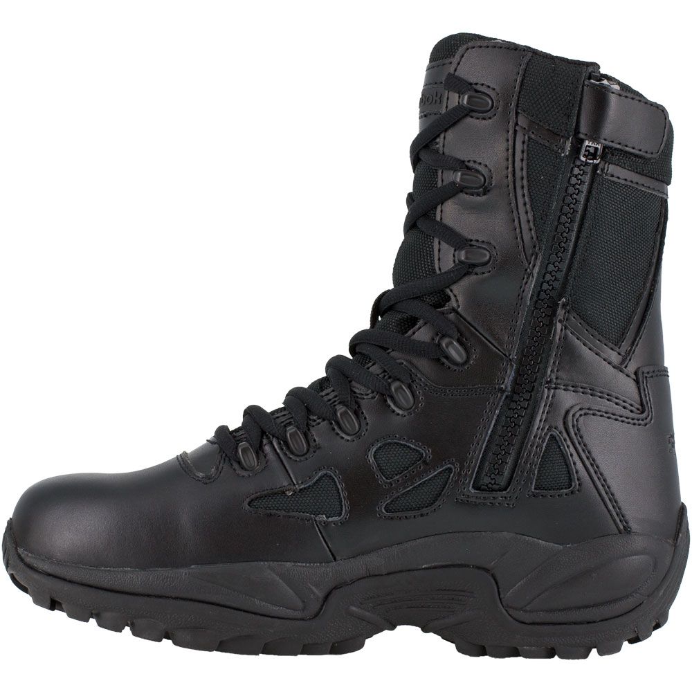 Reebok Work Rb8877 Non-Safety Toe Work Boots - Mens Black Back View