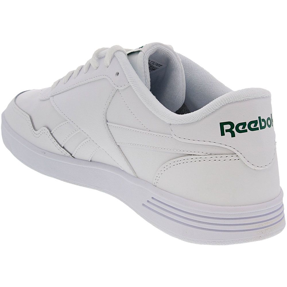 Reebok Club Memt Tennis Shoes - Mens White Lime Back View