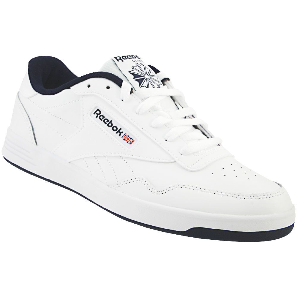 Reebok Club Memt Tennis Shoes - Mens White Collegiate Navy