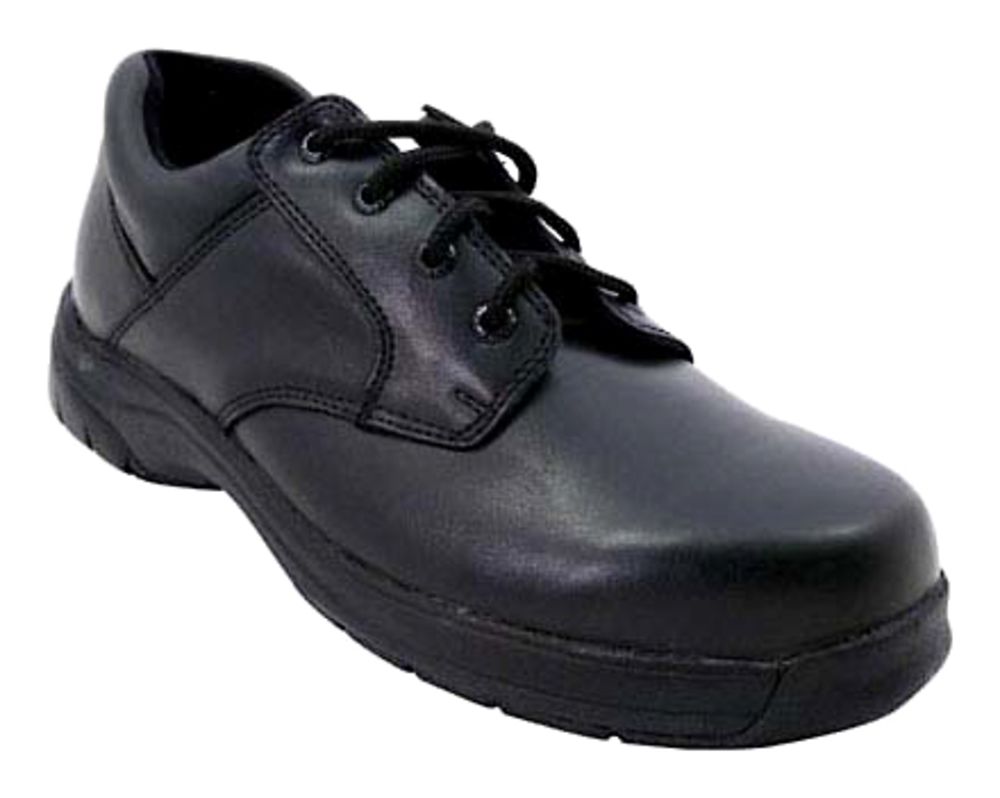 Rocky SlipStop 911 Plain Toe Work Shoes - Mens Black