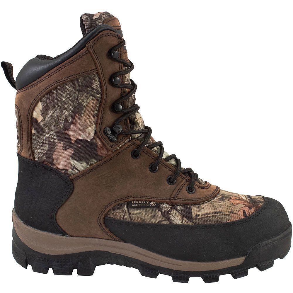 Rocky 4755 Core Mens Waterproof Hunting Outdoor Boots Camouflage Side View