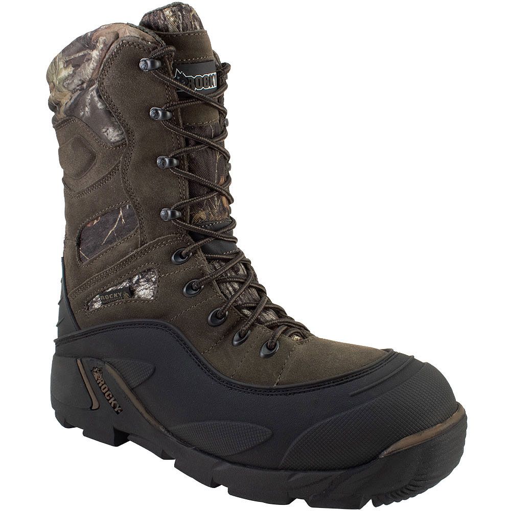 Rocky 5452 Blizzard Stalker Mens 1200G Hunting Boots Olive Camo