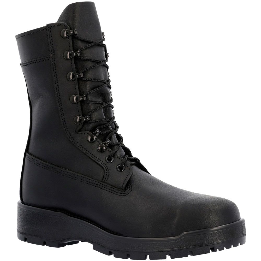 Rocky 808F Navy Inspired 9" Womens Safety Toe Work Boots Black