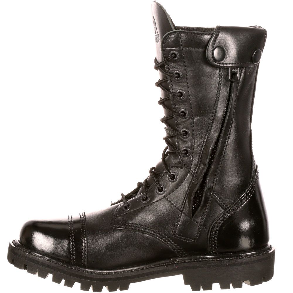 Rocky Fq4090 Non-Safety Toe Work Boots - Womens Black Back View