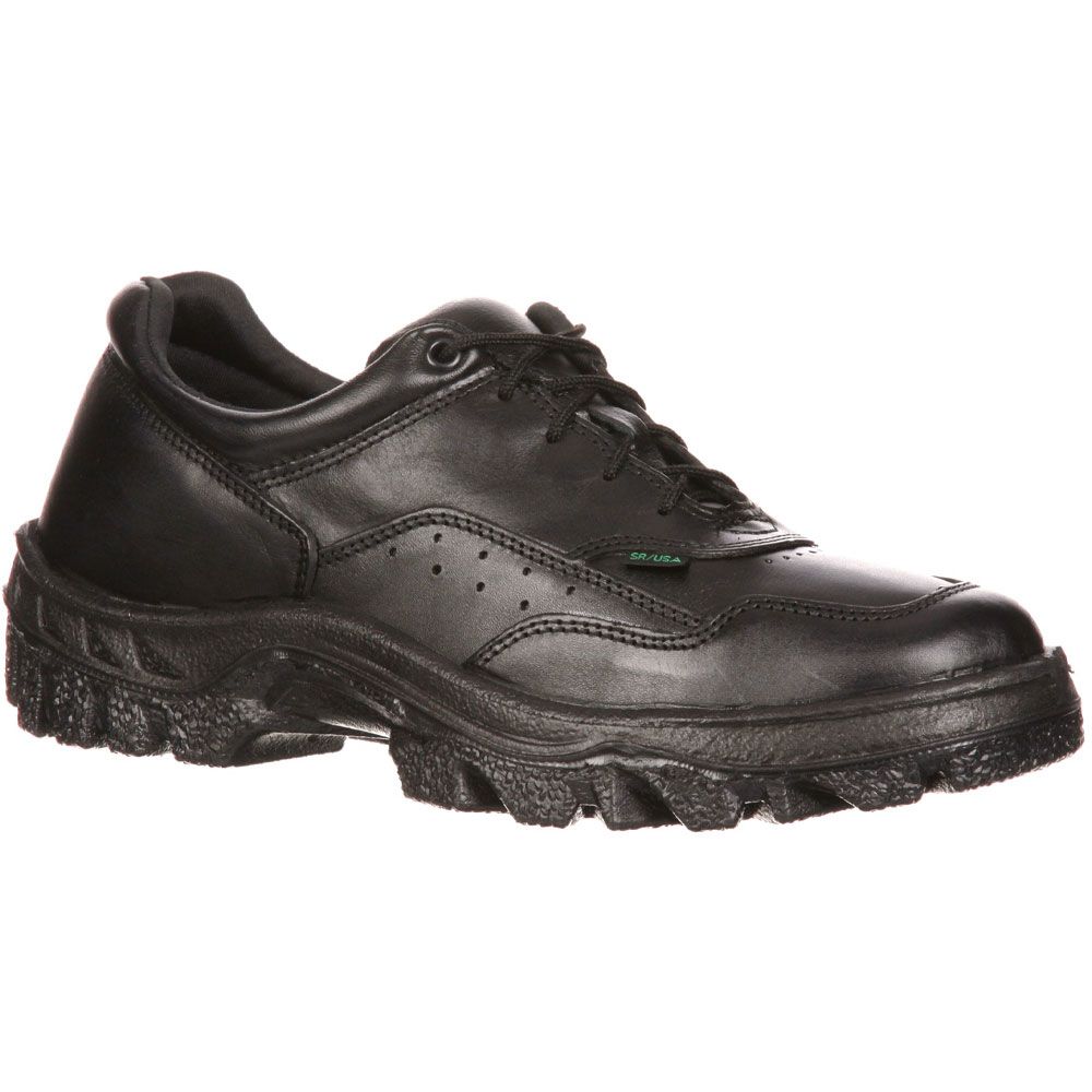 Rocky Tmc Duty Postal Ath Ox Non-Safety Toe Work Shoes - Mens Black