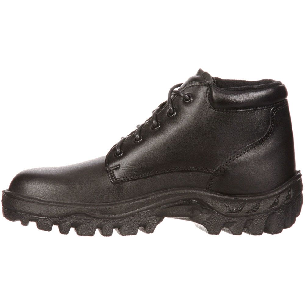 Rocky Tmc Postal Chukka Boot Non-Safety Toe Work Boots - Mens Black Back View