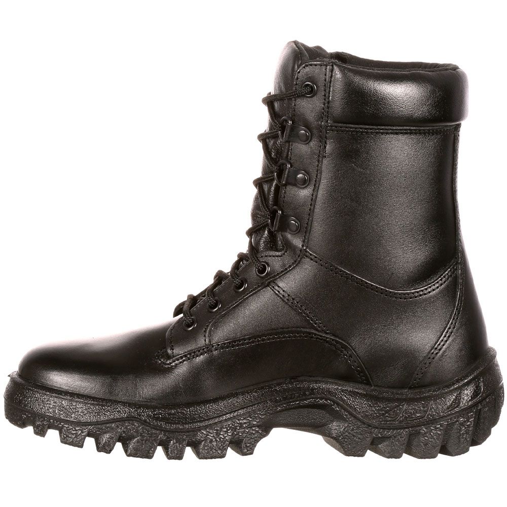 Rocky Tmc Postal Duty Boot Non-Safety Toe Work Boots - Mens Black Back View