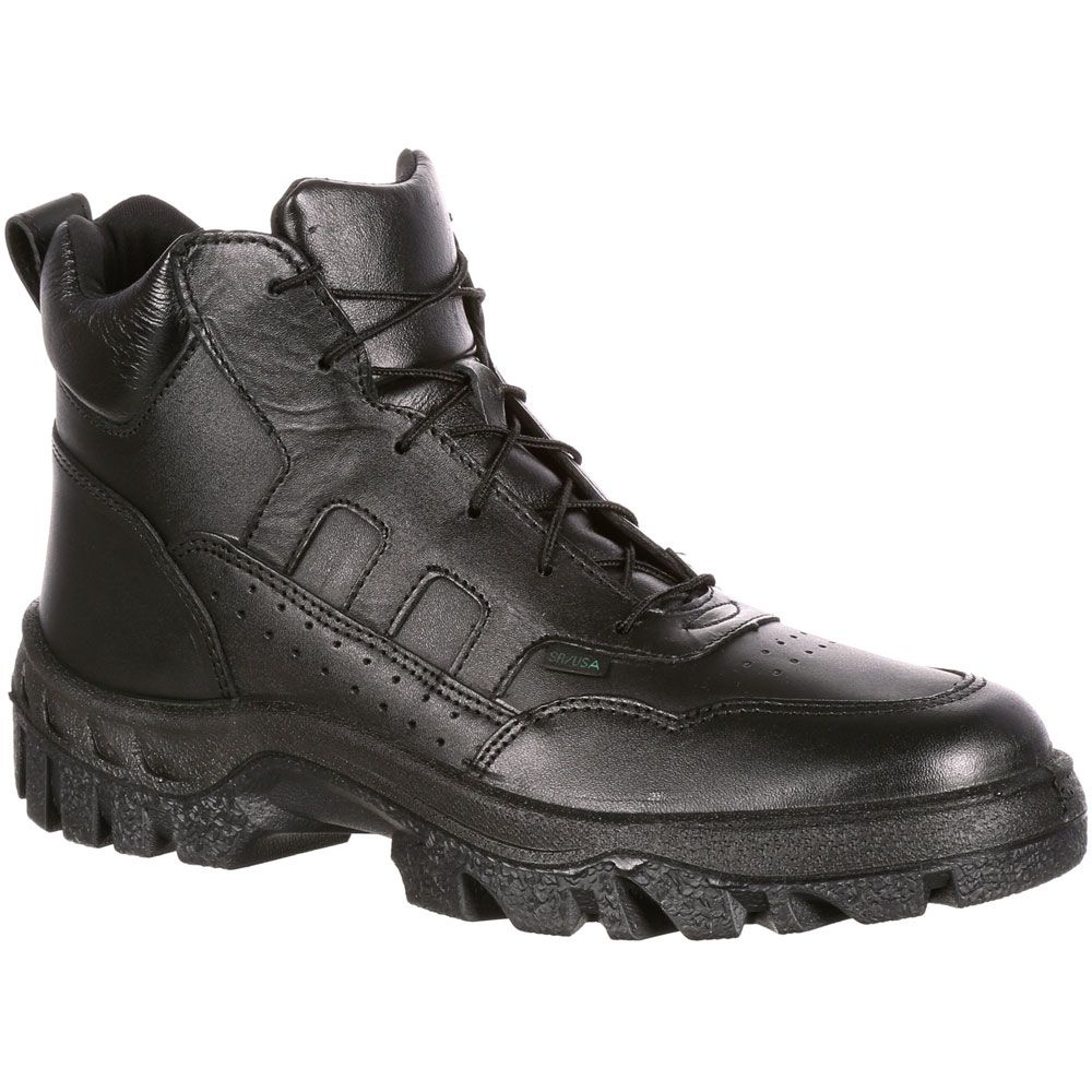 Rocky Tmc Postal Sprt Chukka Non-Safety Toe Work Boots - Mens Black