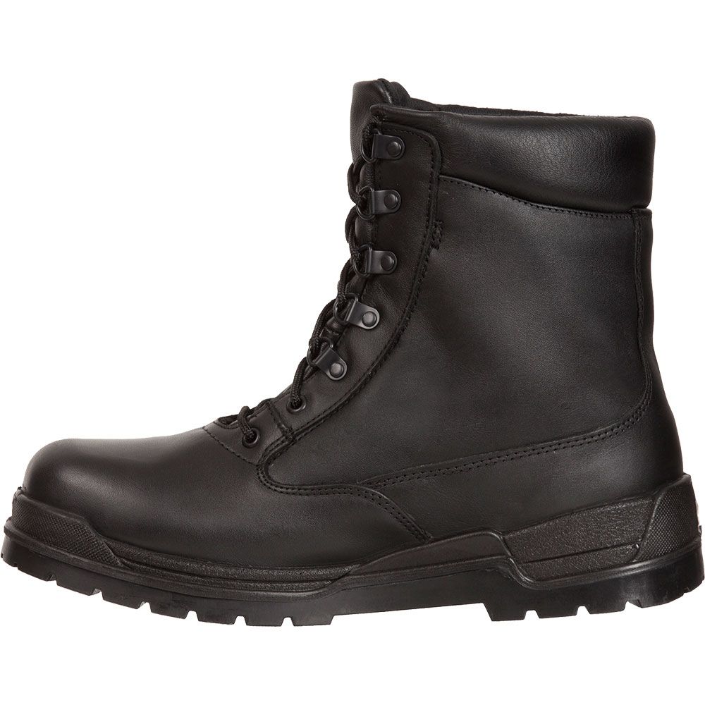 Rocky Eliminator Gx Ins Duty Non-Safety Toe Work Boots - Mens Black Back View