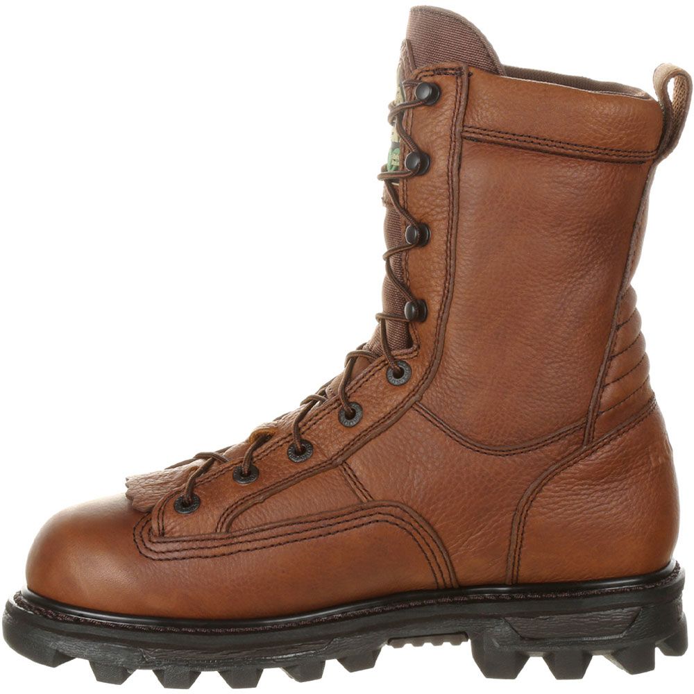 Rocky Bearclaw 3d Work Shoes - Mens Brown Back View