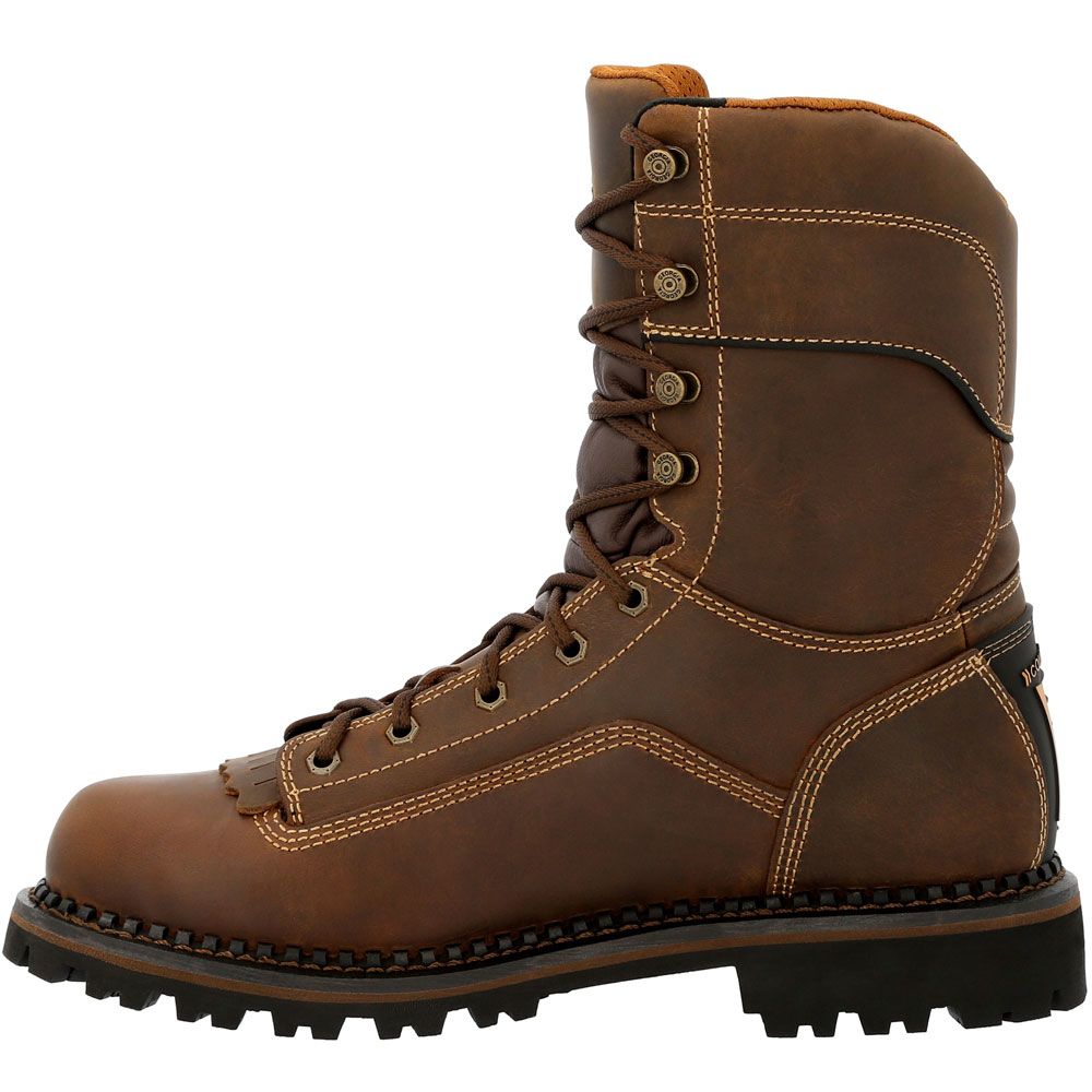 Georgia Boot AMP LT GB00473 Composite Toe Work Boots - Mens Brown Back View
