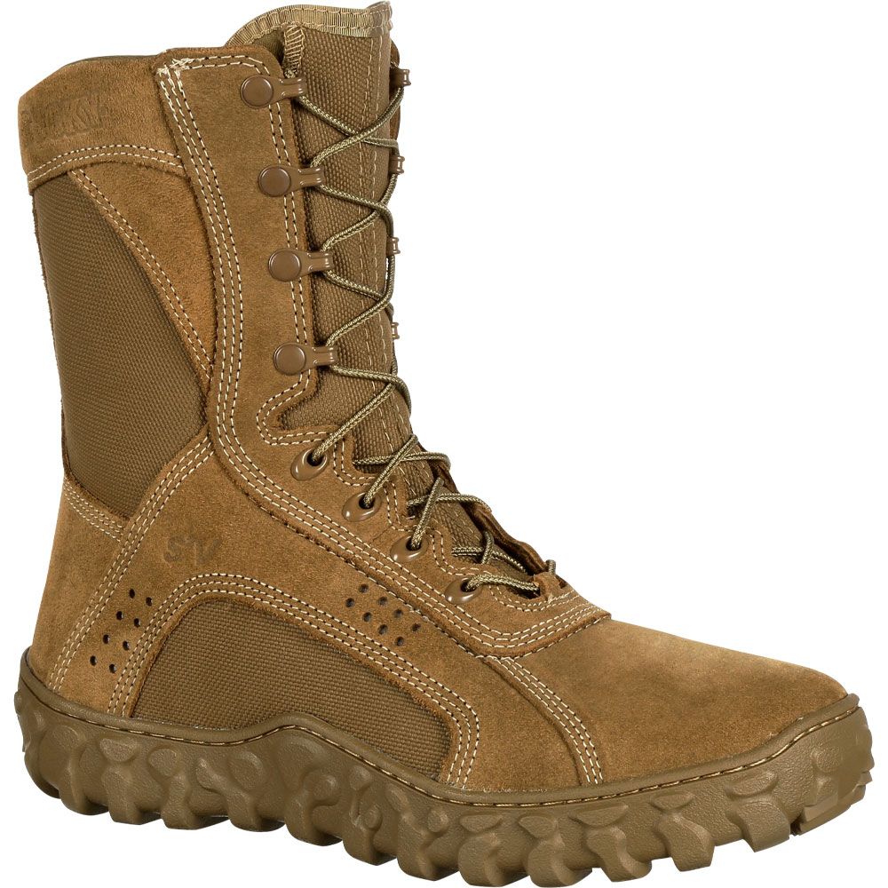 Rocky Rkc050 Non-Safety Toe Work Boots - Mens Coyote Brown