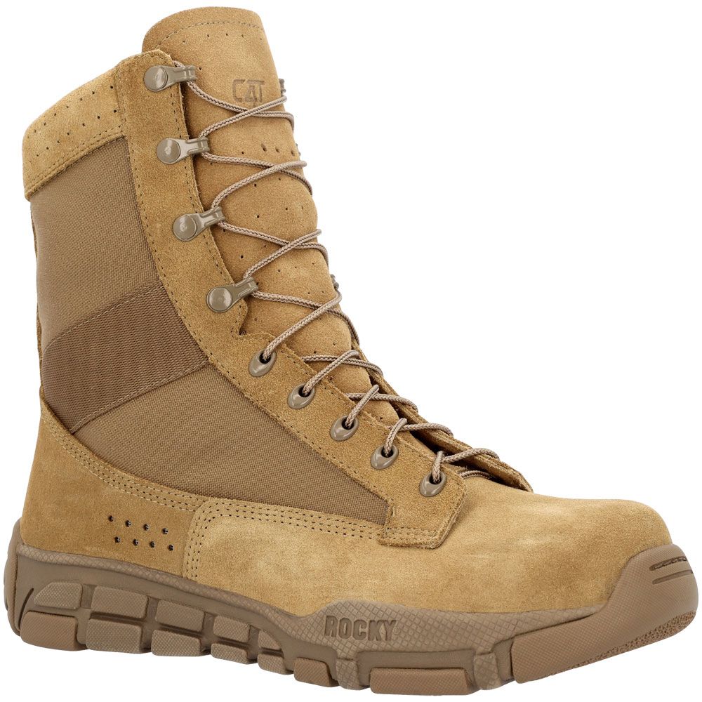 Rocky C4T RKC140 Non-Safety Toe Work Boots - Mens Coyote Brown