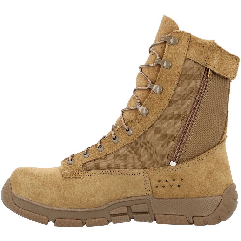 Rocky C4T RKC140 Non-Safety Toe Work Boots - Mens Coyote Brown Back View