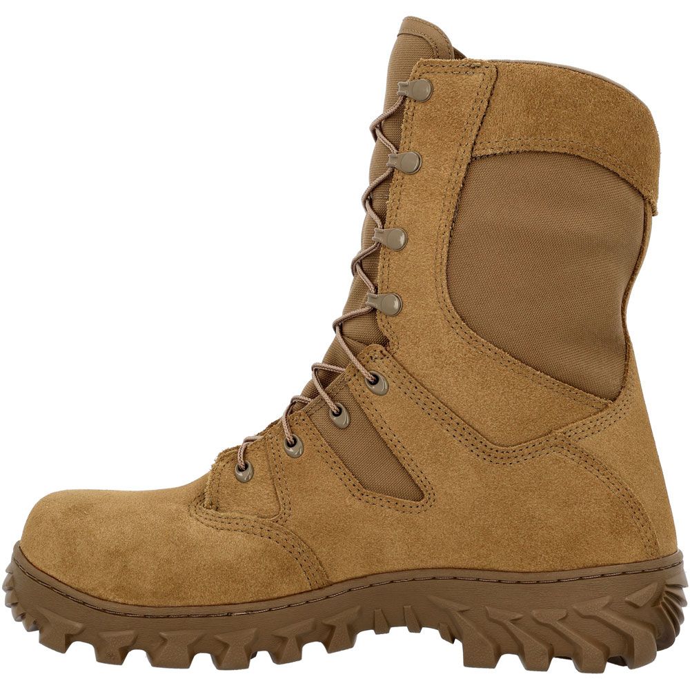 Rocky S2V Predator RKC145 Insulated Safety Toe Work Boots - Mens Coyote Brown Back View