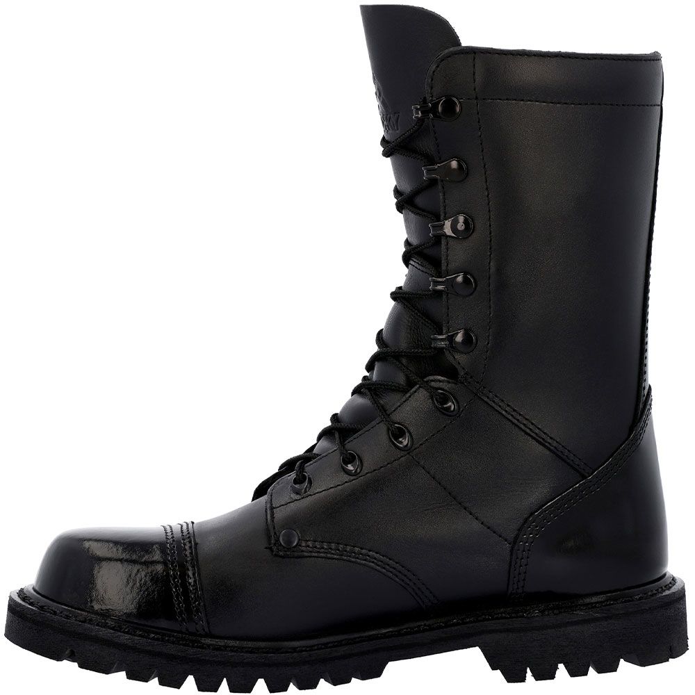 Rocky RKC157 10" Jump Boot Non-Safety Toe Work Boots - Womens Black Back View