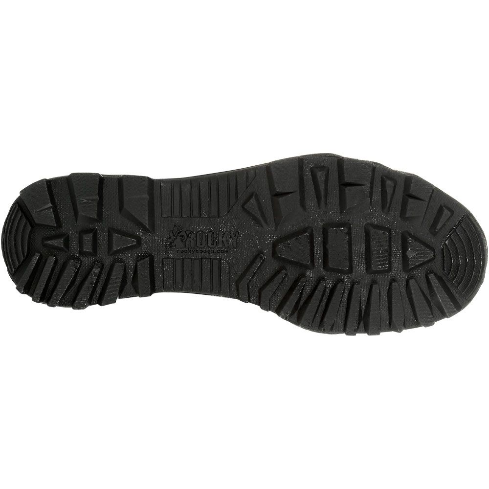Rocky Rkd0042 Non-Safety Toe Work Shoes - Mens Black Sole View