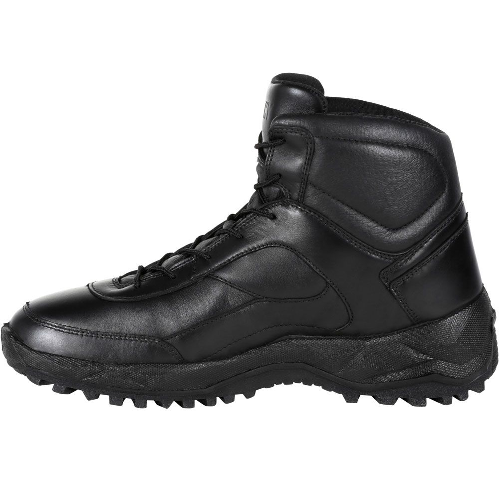 Rocky Rkd0043 Non-Safety Toe Work Boots - Mens Black Back View