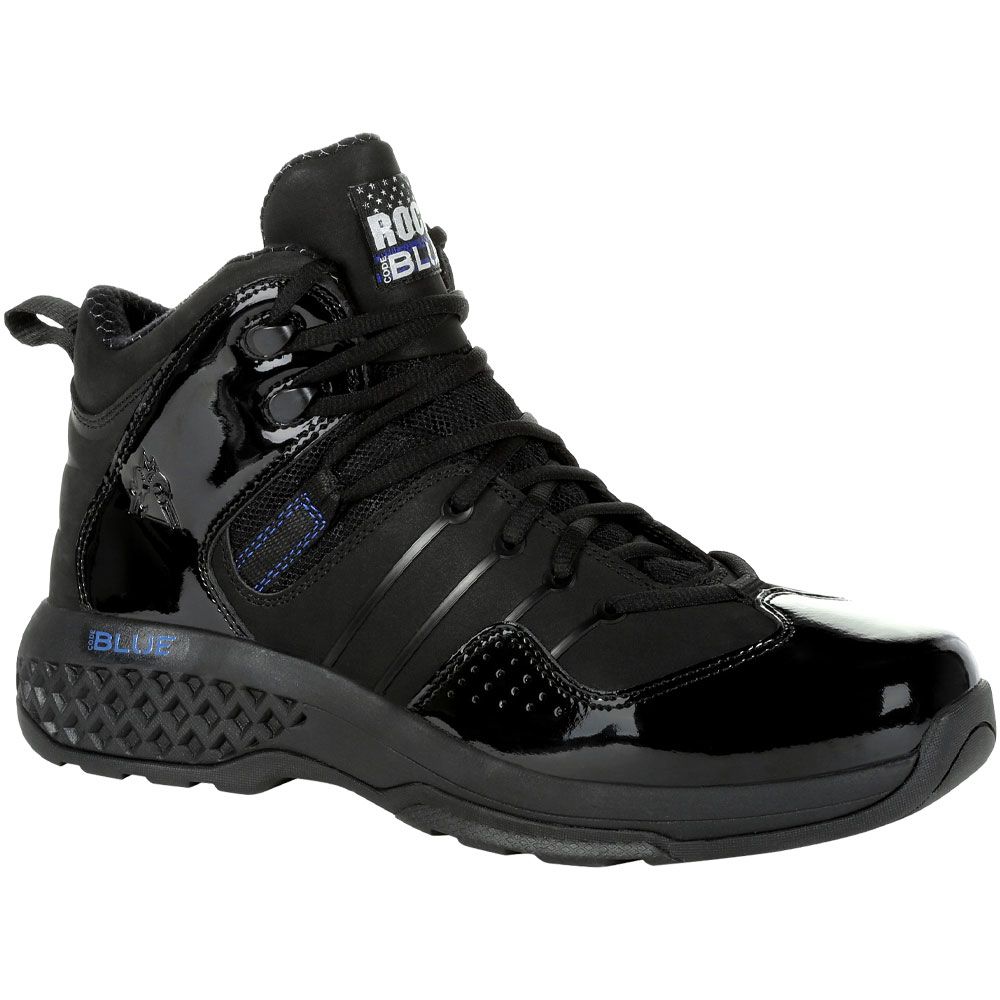 Rocky Code Blue 5" RKD0054 Mens Non-Safety Toe Work Shoes Black