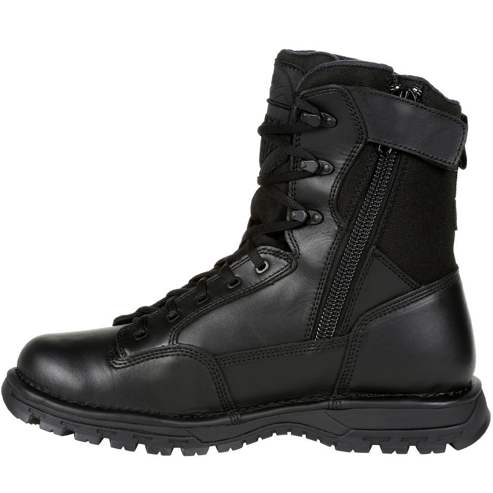 Rocky Portland RKD0067 Mens Non-Safety Toe Work Boots Black Back View