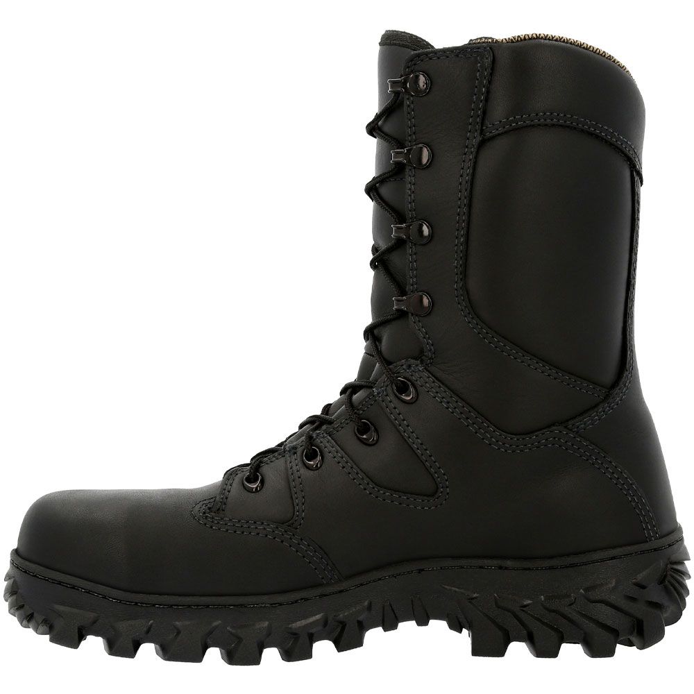 Rocky Code Red RKD0086 Composite Toe Work Boots - Mens Black Back View