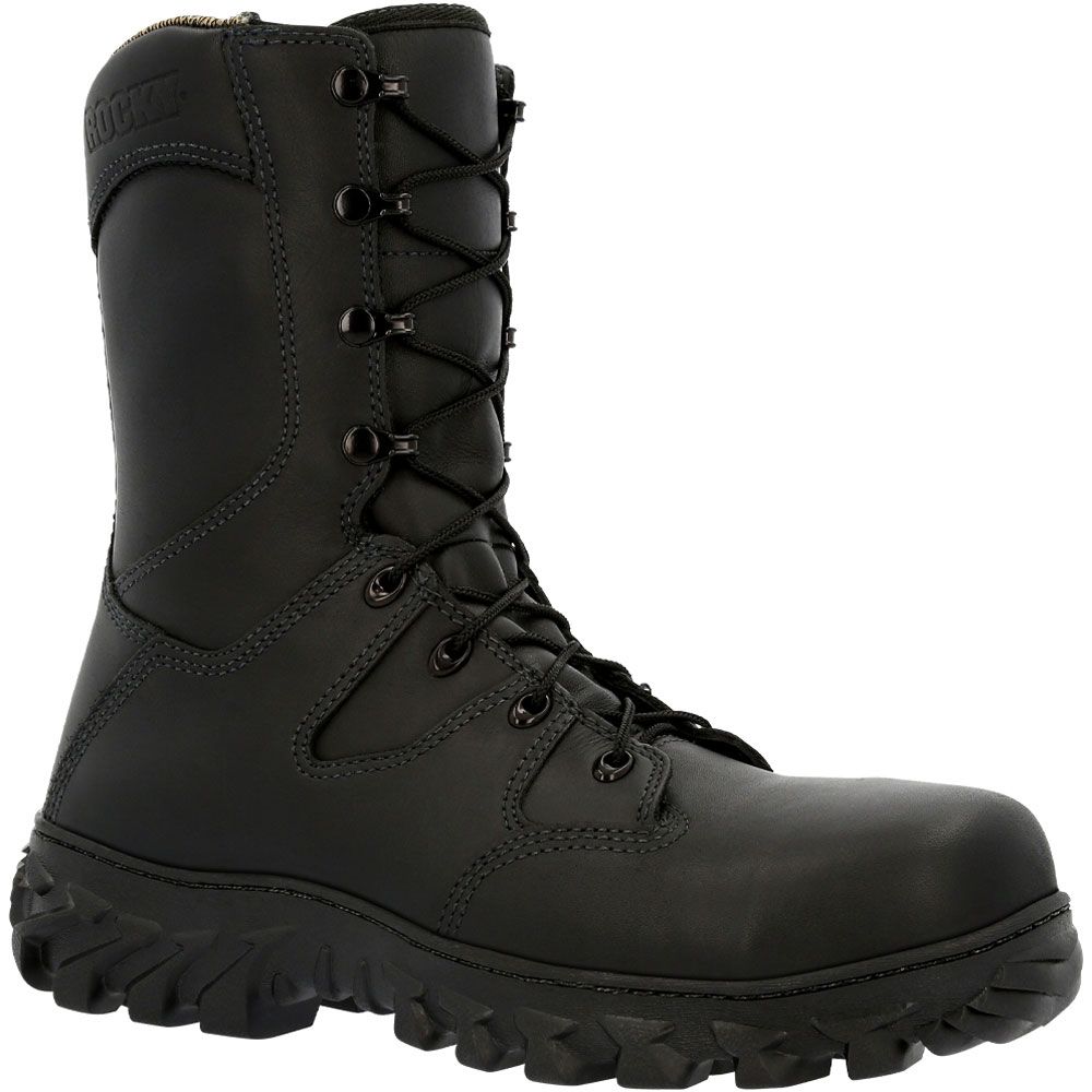 Rocky Code Red Rescue NFPA RKD0091 Womens Comp Toe Fire Boots Black