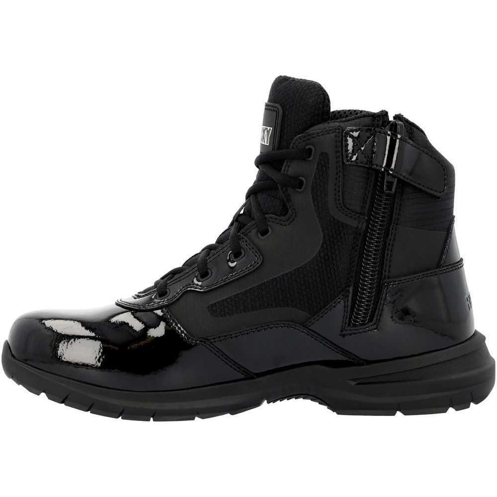 Rocky Cadet RKD0105 Non-Safety Toe Work Boots - Mens Black Back View