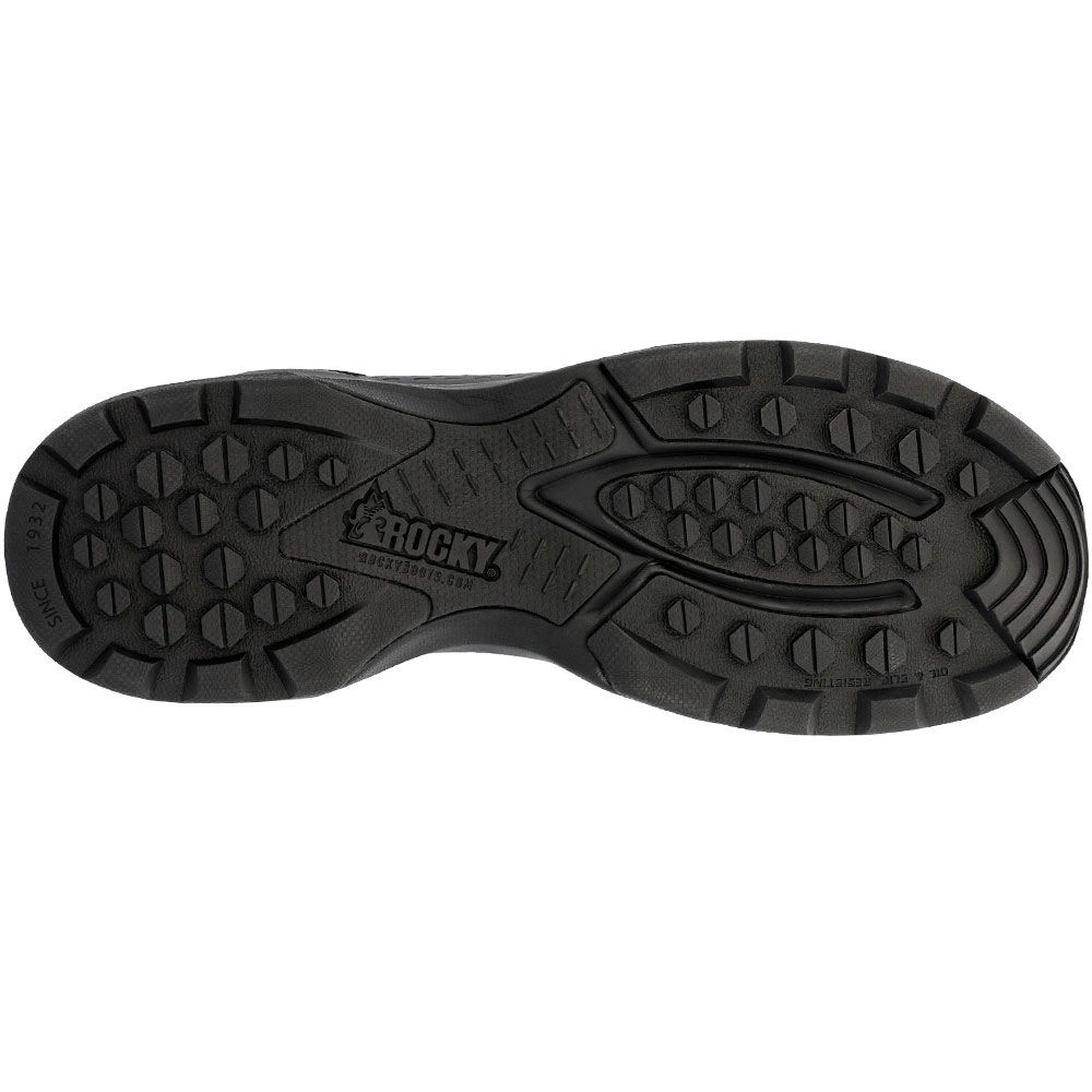 Rocky Tac One RKD0110 Non-Safety Toe Work Shoes - Mens Black Sole View