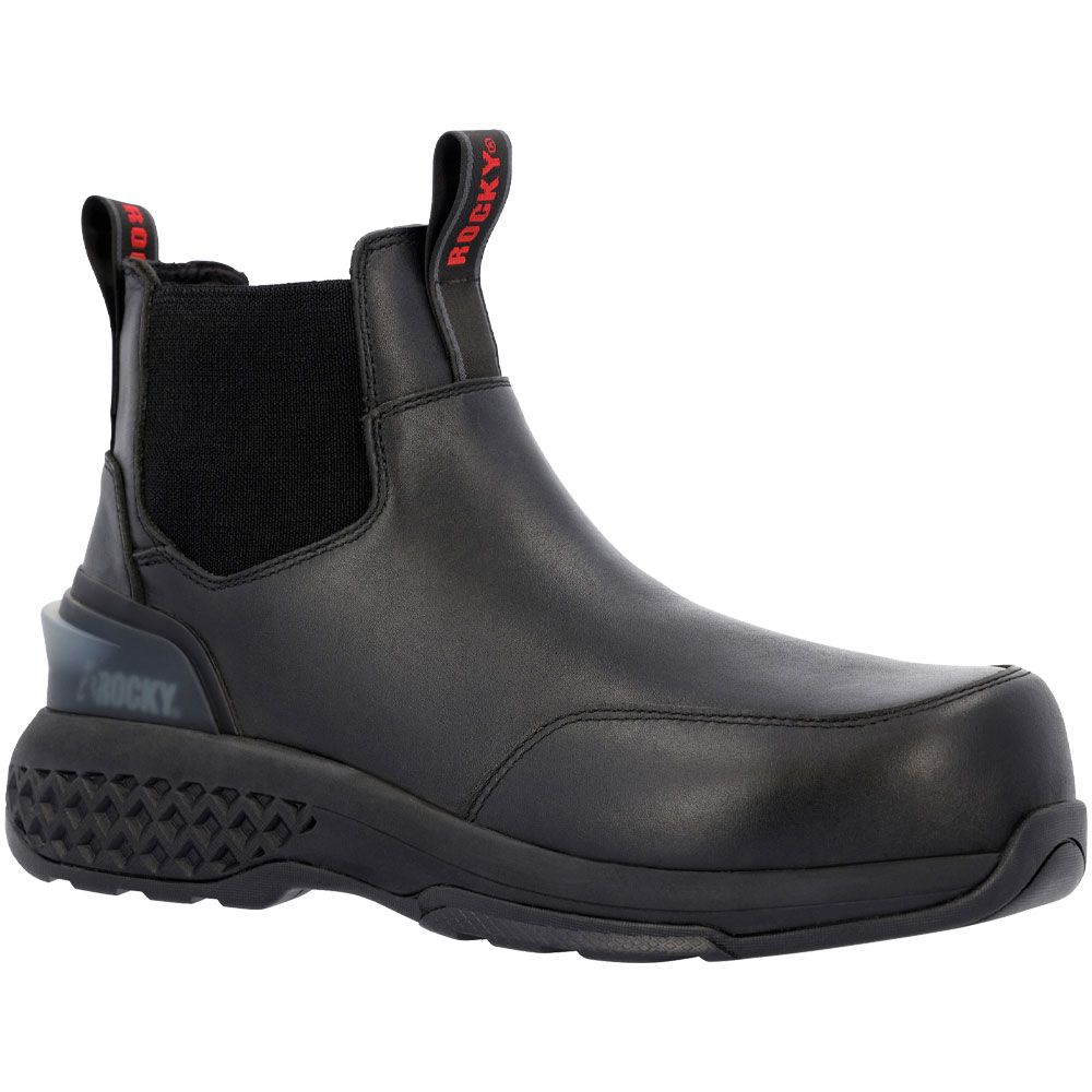 Rocky Code Red Station Composite Toe Work Boots - Mens Black