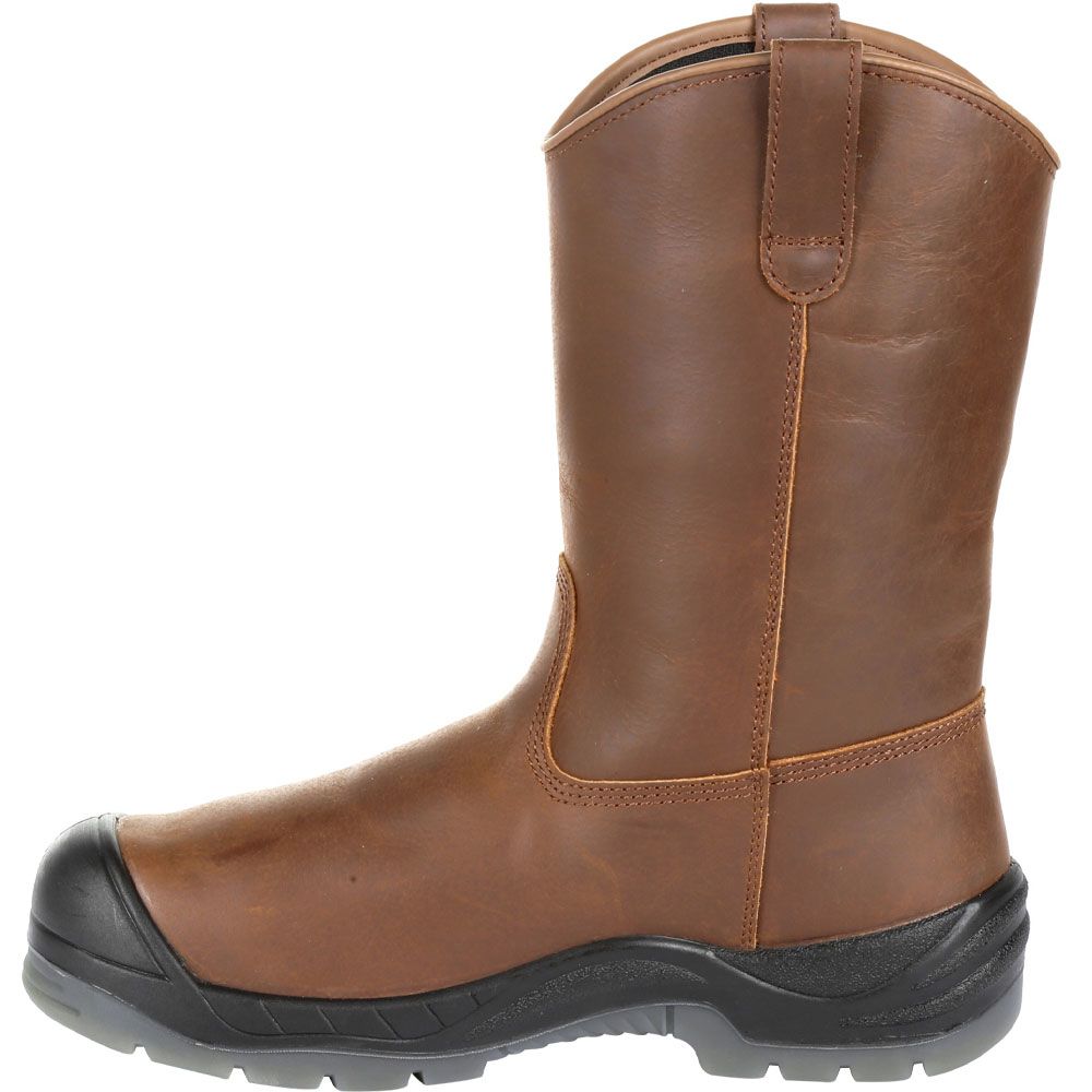 Rocky Rkk0264 Composite Toe Work Boots - Mens Brown Back View