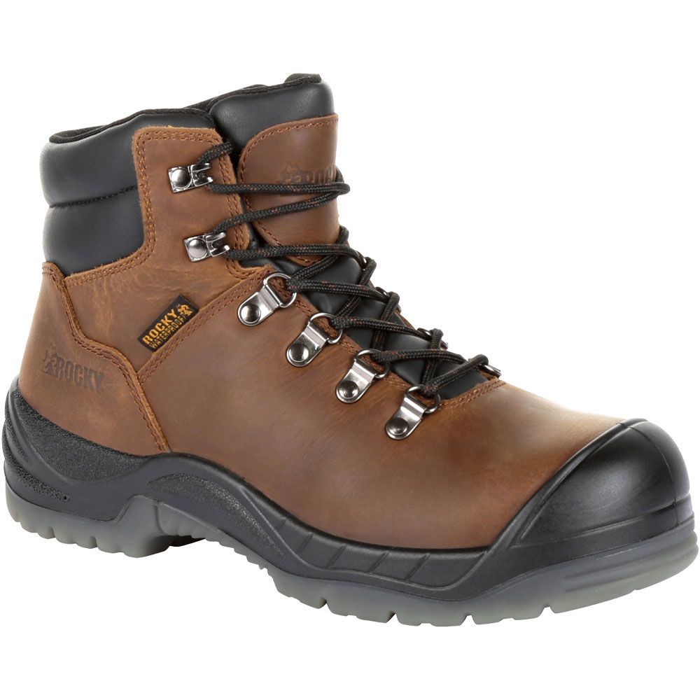 Rocky Worksmart Composite Toe Work Boots - Womens Brown