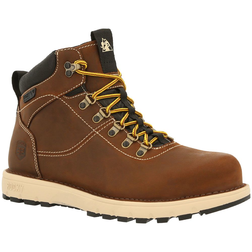 Rocky Legacy 32 RKK0331 Mens Composite Toe Work Boots Brown