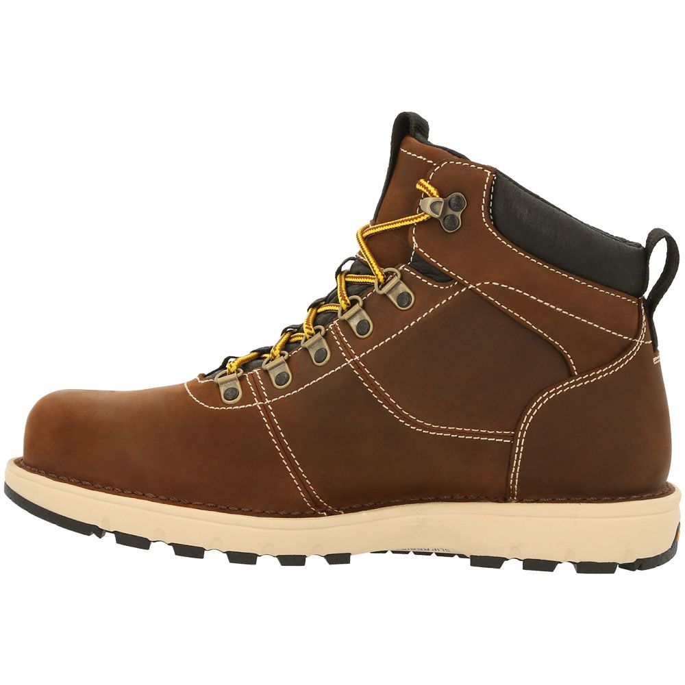 Rocky Legacy 32 RKK0331 Mens Composite Toe Work Boots Brown Back View