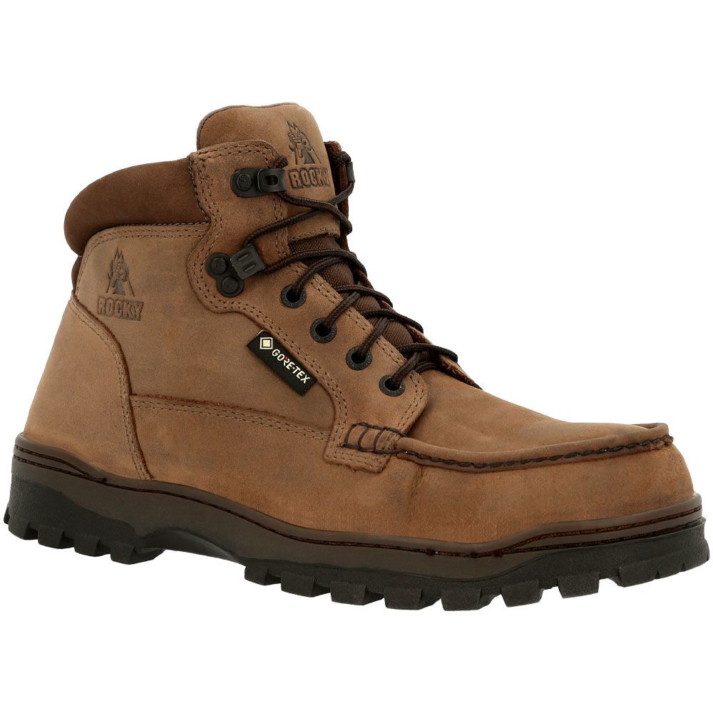 Rocky Outback RKK0335 Mens Safety Toe Work Boots Brown