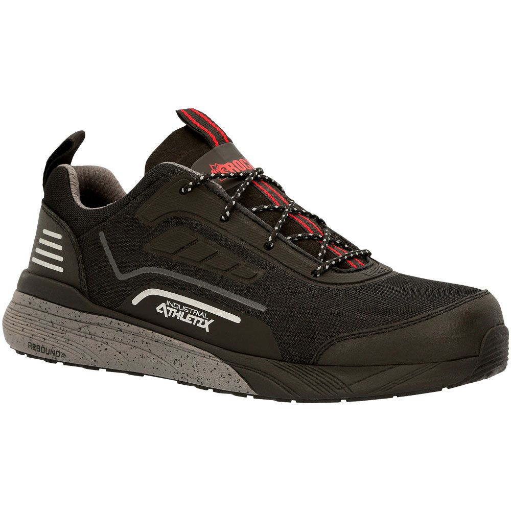 Rocky Industrial Athletix Lo RKK0348 Mens Composite Toe Work Shoes Black