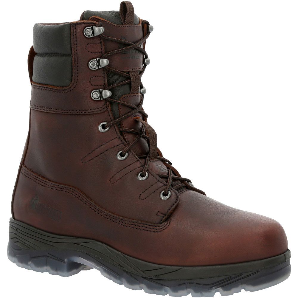Rocky Forge RKK0359 Mens Non-Safety Toe Work Boots Brown