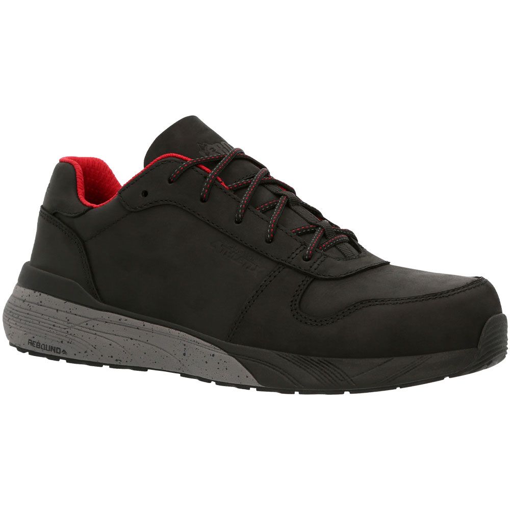 Rocky Industrial Athletix RKK0367 Mens Composite Toe Work Shoes Black