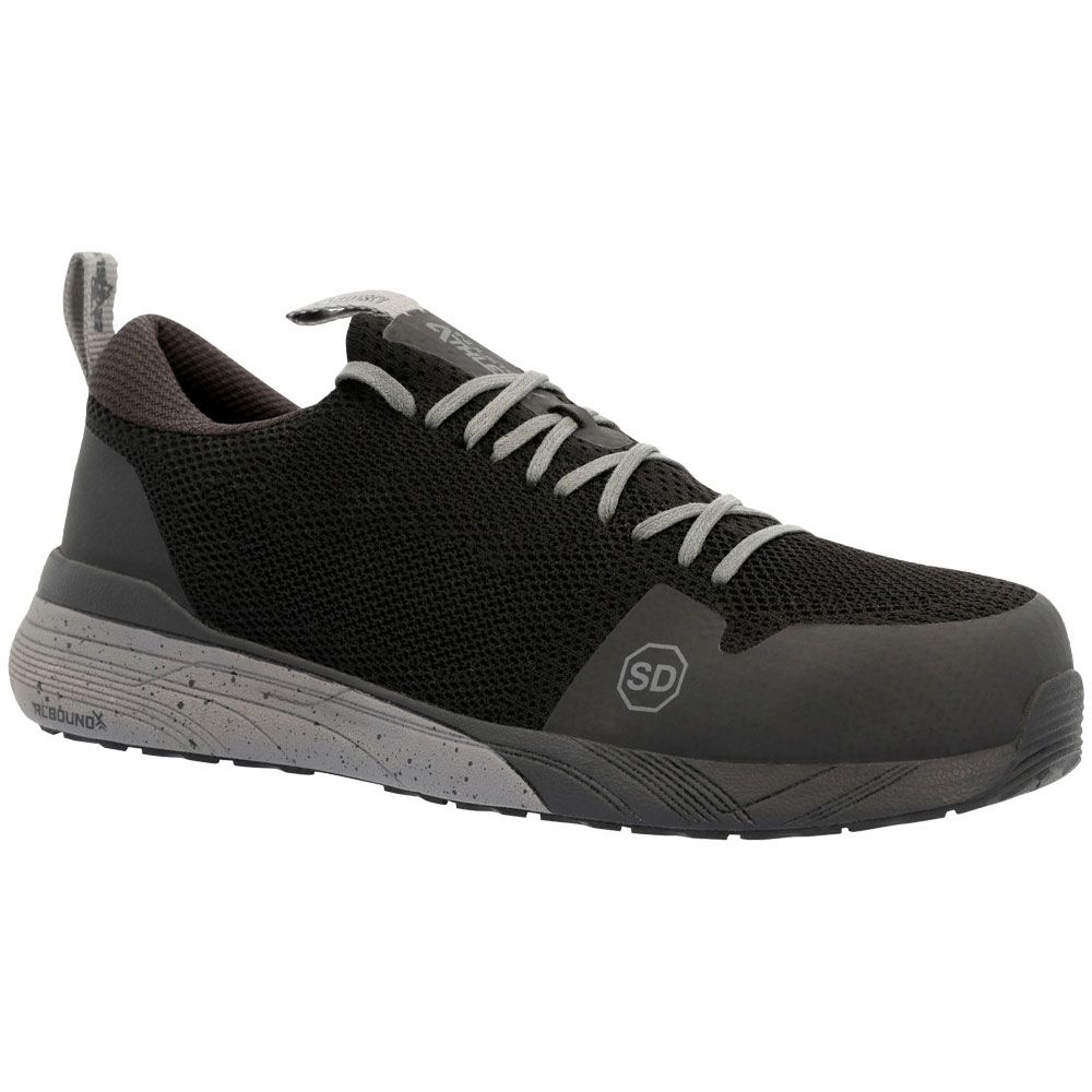 Rocky Industrial Athletix RKK0384 Mens Composite Toe Work Shoes Black