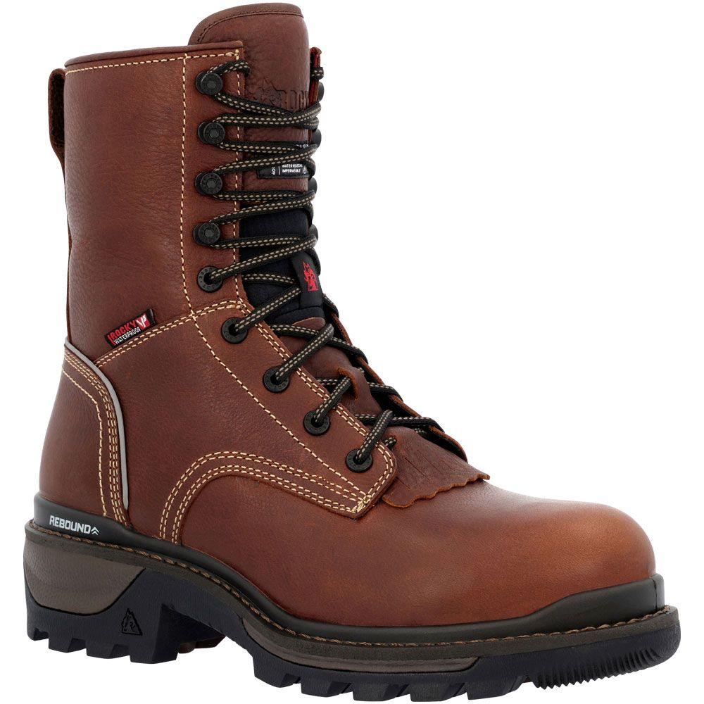 Rocky Rams Horn RKK0396 Mens Composite Toe Insulated Work Boots Brown