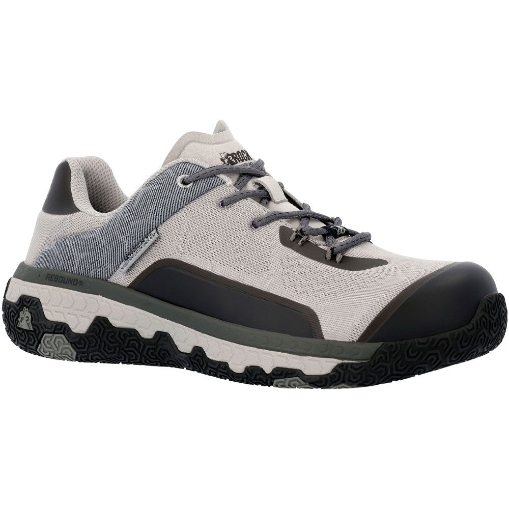Rocky Rkk0437 Rebound Sr Composite Toe Work Shoes - Womens Grey Charcoal